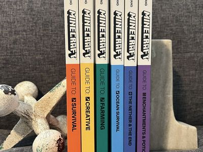 Minecraft Books Set Of 6