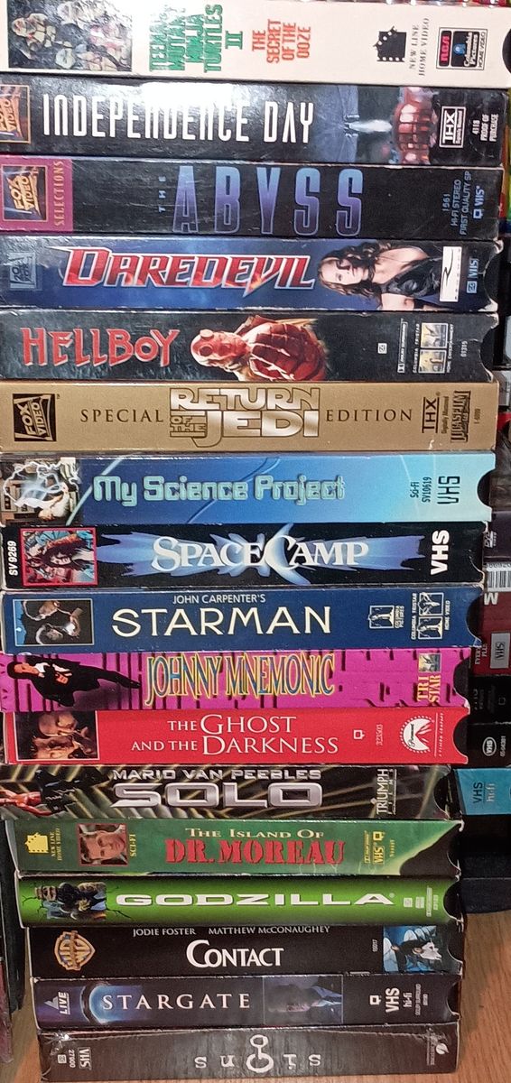 Sci-fi VHS Lot $15 for all