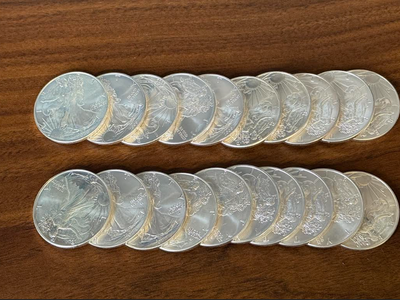 Silver Eagles - Tube of 20