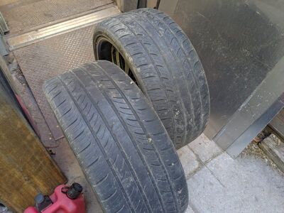 245/35r20 Tires PAIR good tread 245-35r20