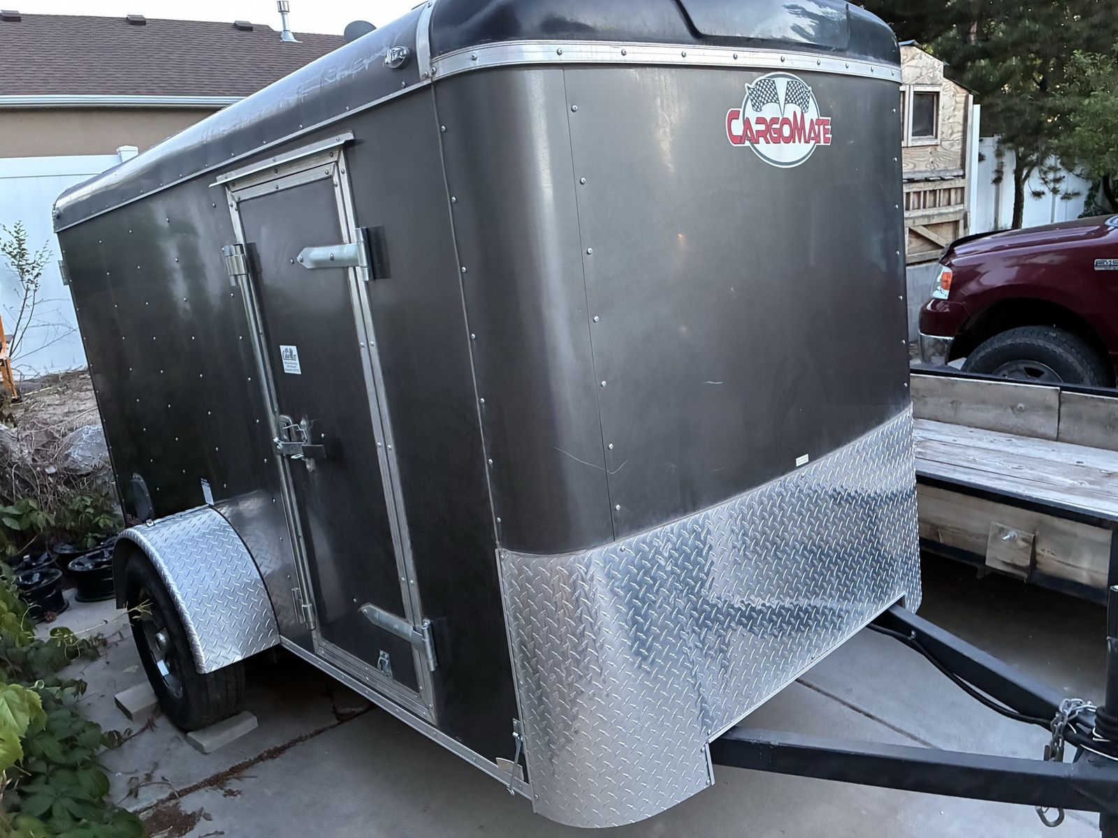5×10 enclosed trailer.
