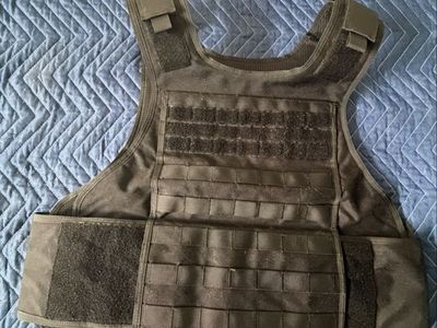 Vest ( no plates) and vest cover