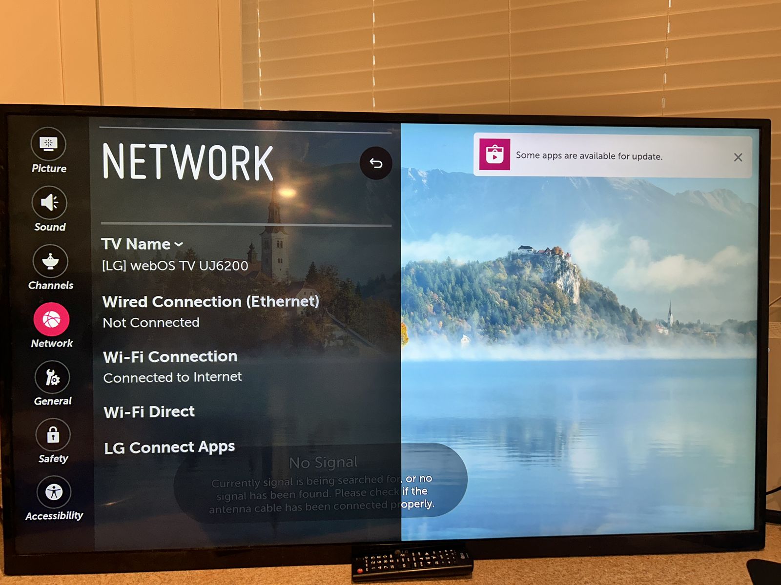 LG 50” 4K HDR Smart TV
