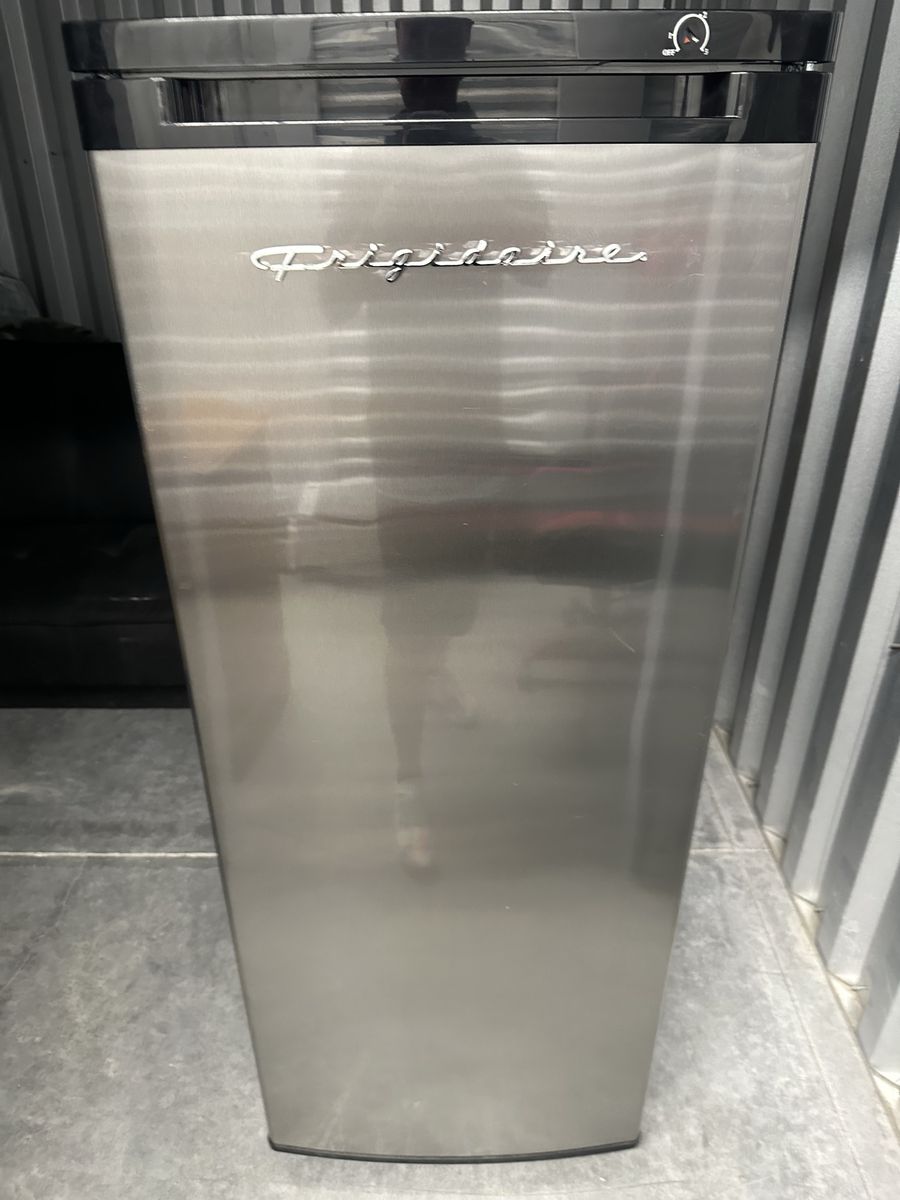 Frigidaire Stainless Steel Upright Freezer, Good Condition