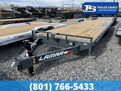8.5x24 Lamar F8 Deckover Equipment Trailer - 14K GVWR -