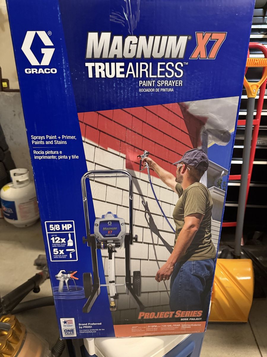Graco Magnum X7 Trueairless Paint Sprayer NEW