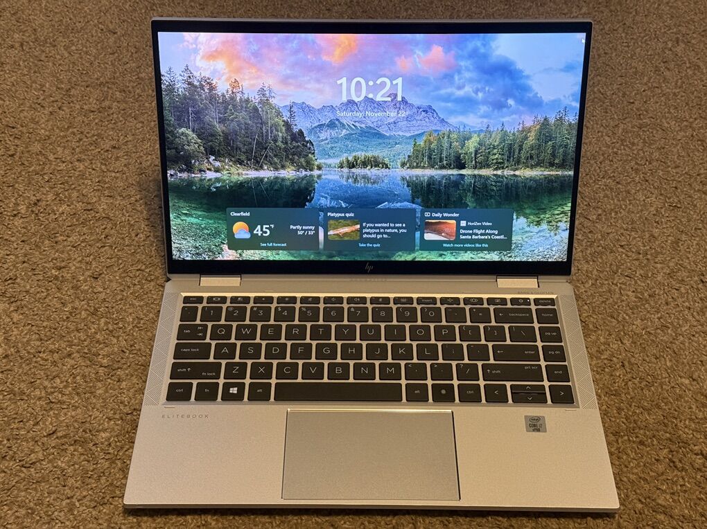HP Touchscreen Elitebook x360 1040 G7 (i7)