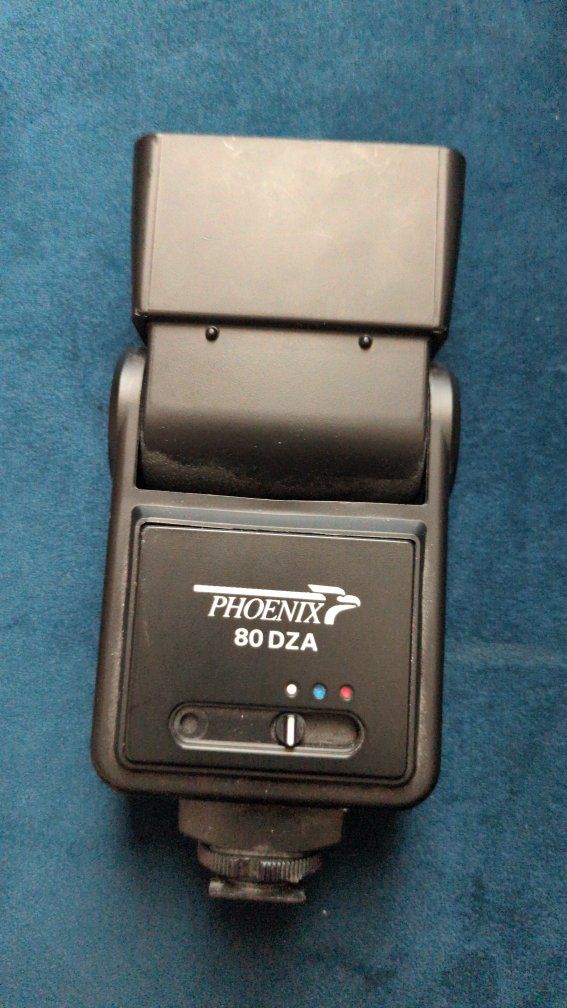 Phoenix 80 DZA Camera Flash Unit - Used, Good Condition, Adjustable Settings