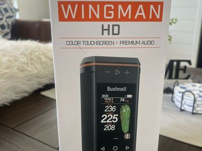 Bushnell Wingman HD Golf GPS Speaker with Color Touchscreen