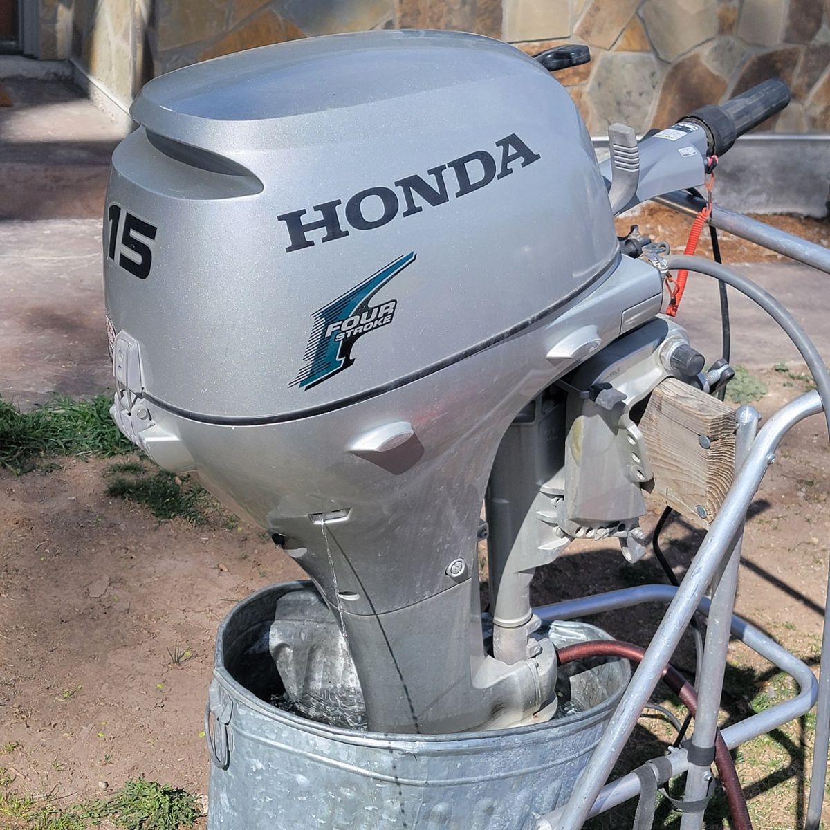 Honda 15 HP Long Shaft Outboard