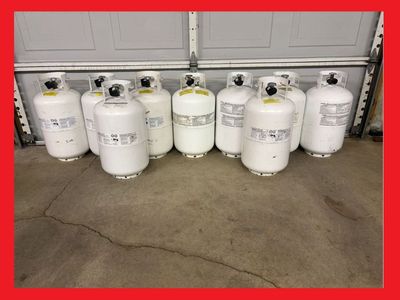 FULL - 7 gallon / 30 lb. Propane LP Gas Cylinders/Tanks/Bottles for BBQ, Grill, Fire Pits, Patio Heaters, Trailers, RVs... 30lb