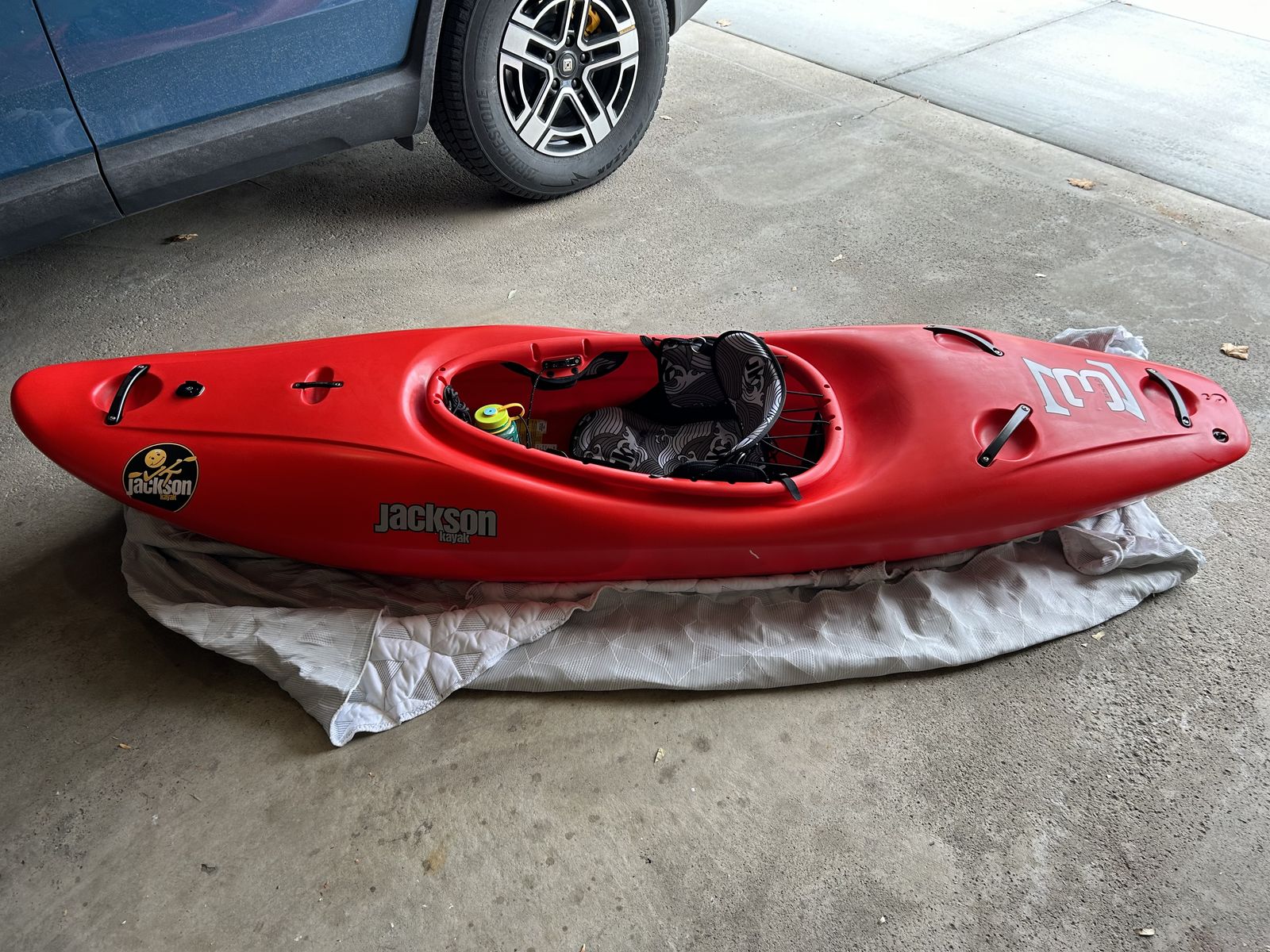 Jackson Zen 3 Red Whitewater Kayak Small - Used, Great Condition