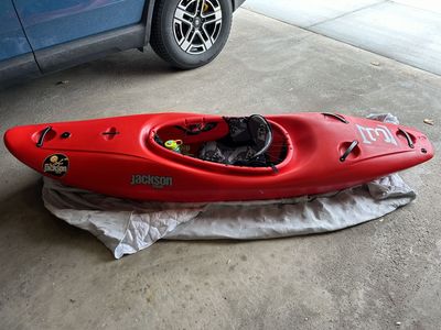 Jackson Zen 3 Red Whitewater Kayak Small - Used, Great Condition