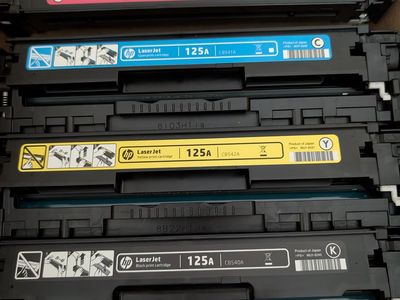 Used HP Compatible Color Laser Toner 125A