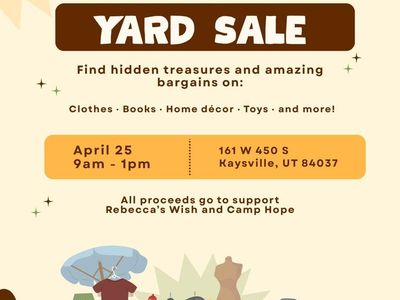 multi family charity yard sale