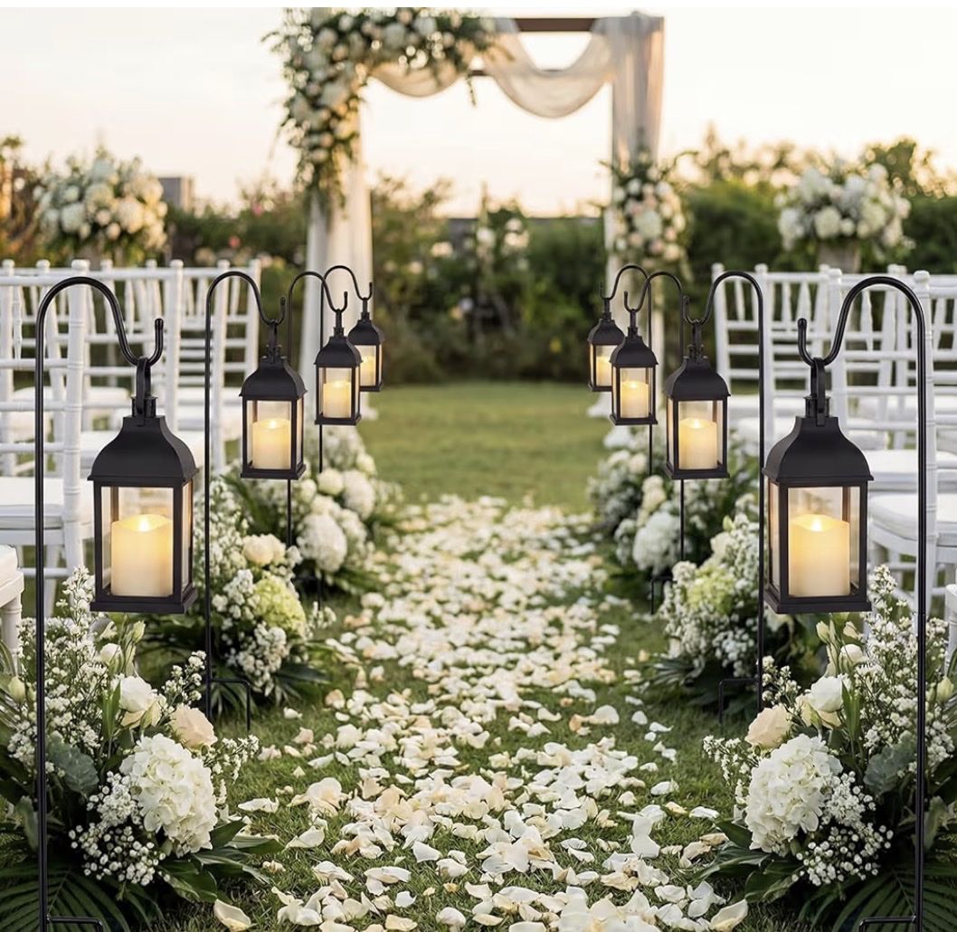 24 LED Candle Light Lanterns Set for Wedding Decor