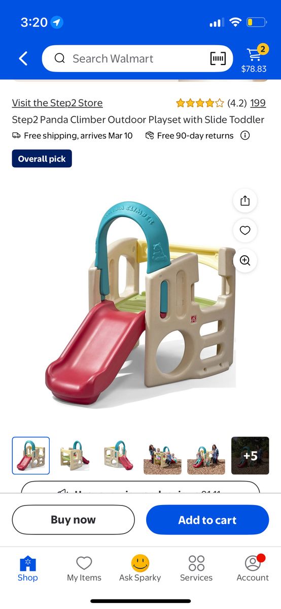 Step2 Panda Outdoor Climber