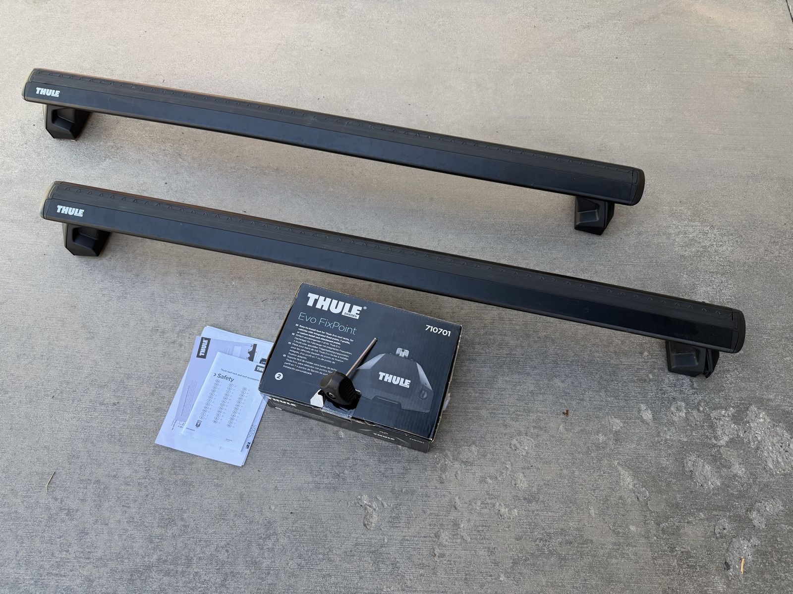 Subaru STi Thule Rack