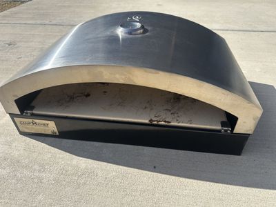 Camp Chef Artisan Outdoor Pizza Oven – Large Double-Burner Model (16x24")