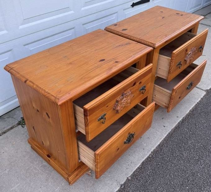 Wood Nightstands
