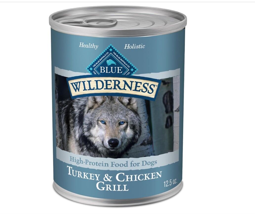 12 Cans - Blue Buffalo Wilderness Adult Wet Dog Food