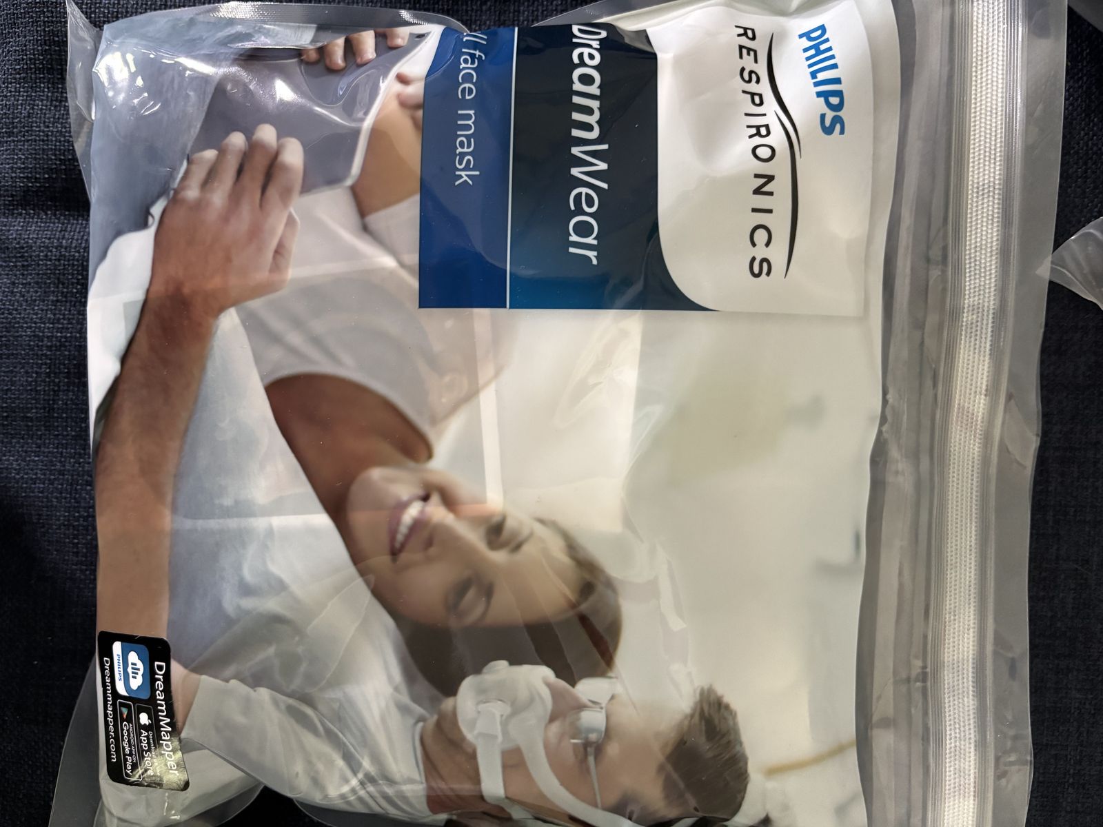 CPAP mask from DreamWear by Respironics 