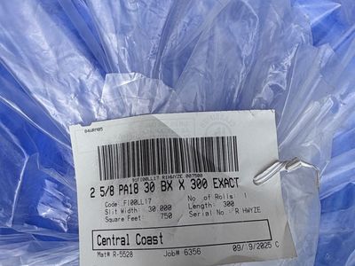 Industrial 30" Packaging Film Roll - PA18 Poly/Barrier Film (750 Sq Ft)