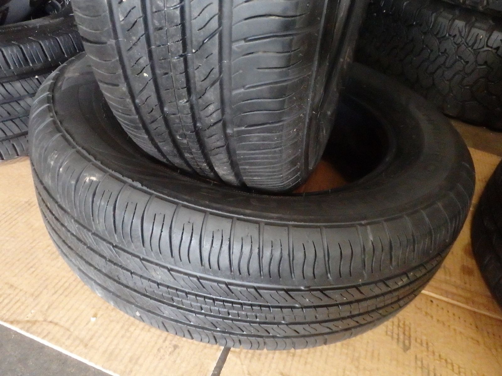 205/65R16 GT RADIAL CHAMPIRO PAIR OF TWO USED TIRES