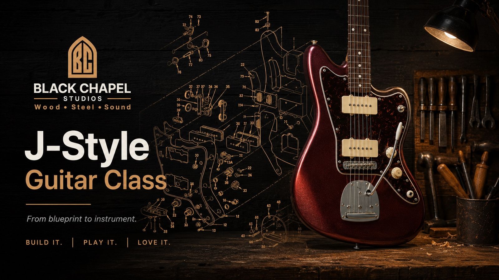 Electric guitar building class