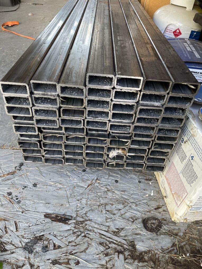 23=1/8x1x2x10' Steel Tube