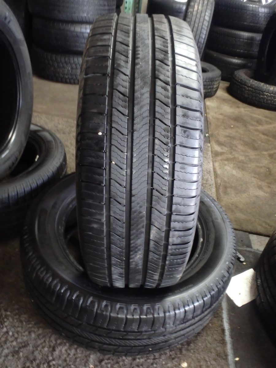 235/55R18 MICHELIN DEFENDER 2 PAIR OF TWO USED TIRES