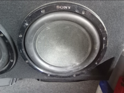 12" Sony subwoofers in box