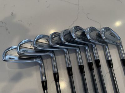 Titleist 716 CB Irons, PW thru 3 iron