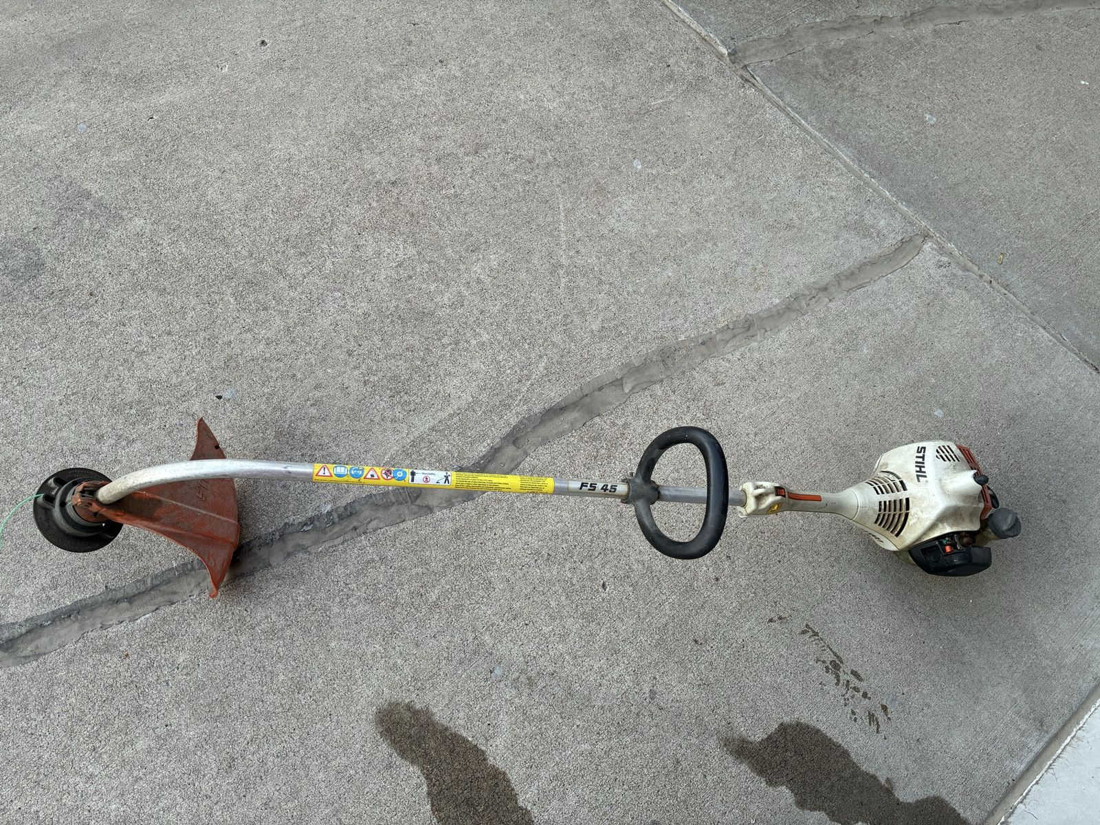 STIHL FS 45 Gas String Trimmer Weed Wacker - Used, Good Condition