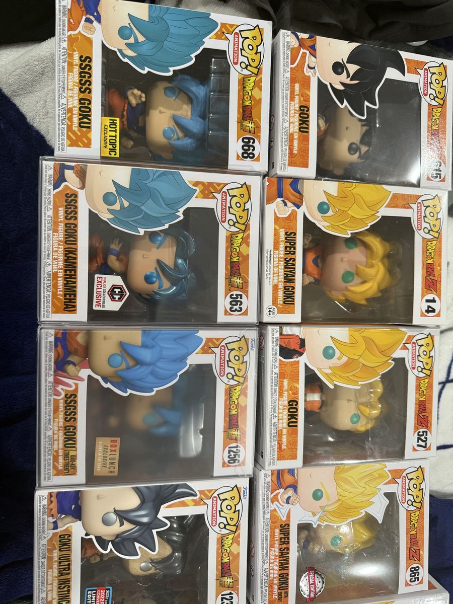 Dragon Ball Funk Pop Collection