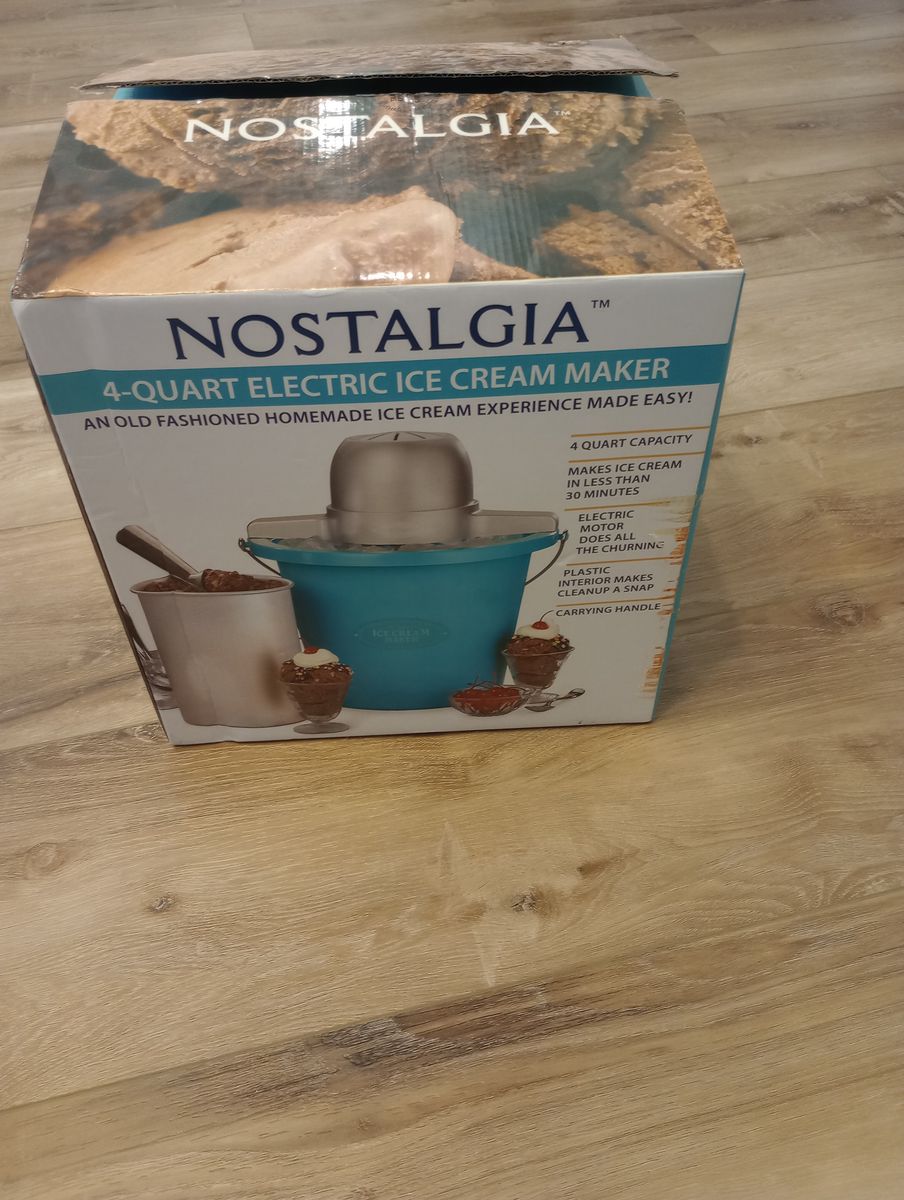 Nostalgia Ice Cream Maker At Half Price