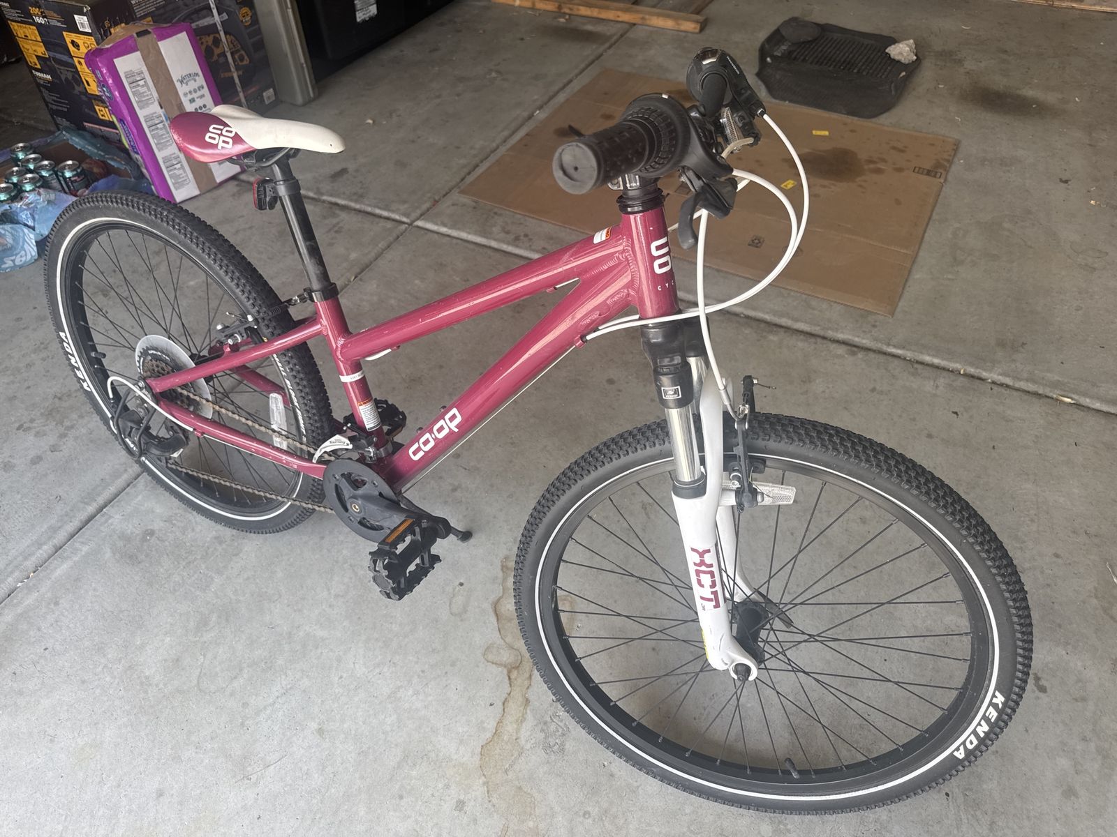 Co-op Cycles REV 24 Kids' Mountain Bike - , 24-inch Wheels, Front Suspension