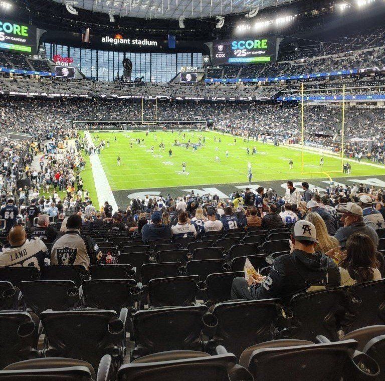 Raiders vs Broncos - Lower Bowl