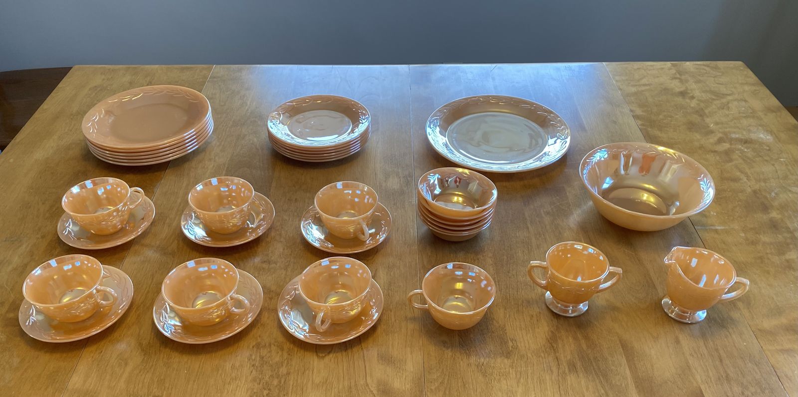 Fire King dishes 35 pieces