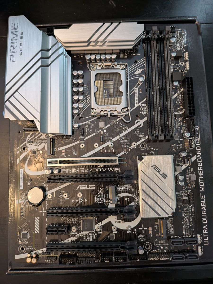 Asus Prime Z790-v Motherboard Bent Pins
