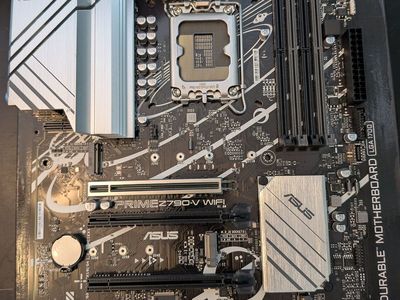 Asus Prime Z790-v Motherboard Bent Pins