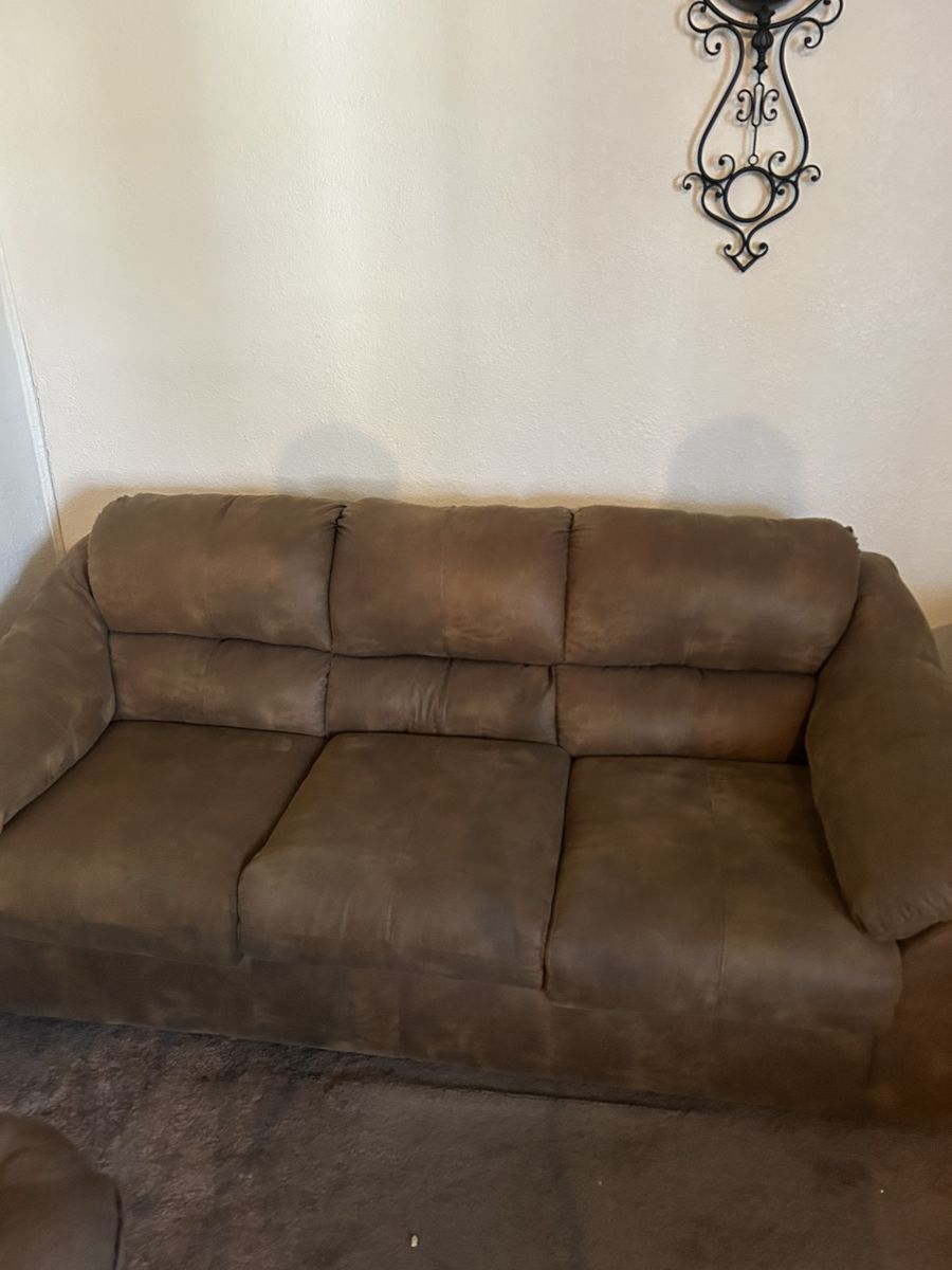 Couch and loveseat