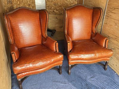 Crocodile leather chairs & dining chairs
