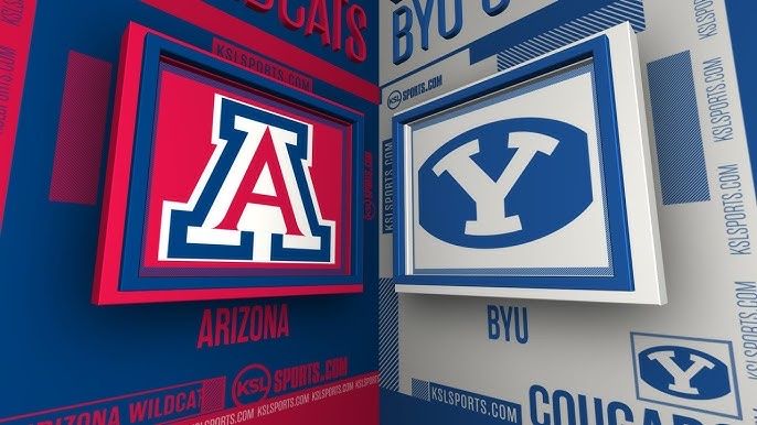 BYU vs Arizona — 2 tickets with padded seat backs. Section 122 Row 6