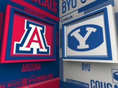 BYU vs Arizona — 2 tickets with padded seat backs. Section 122 Row 6