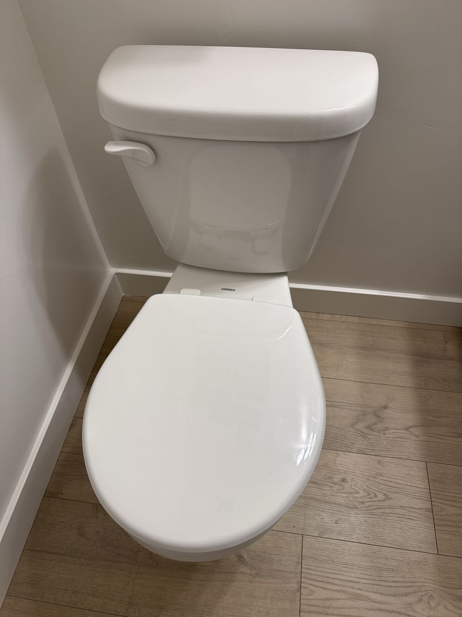 New Gerber Toilet Pulled from new construction 