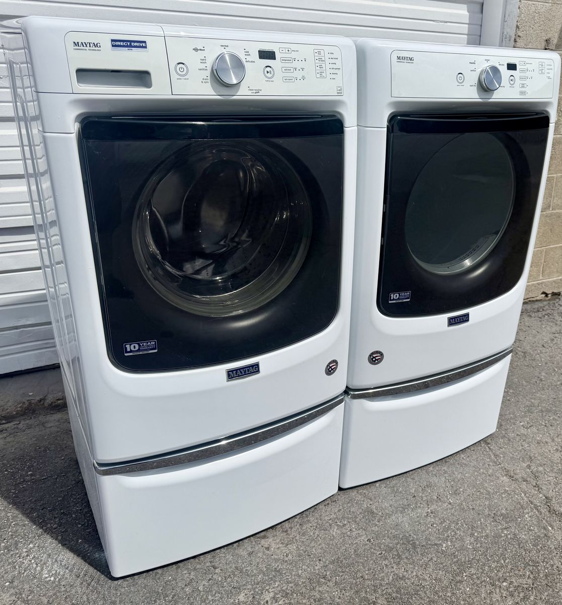Maytag washer&dryer free delivery