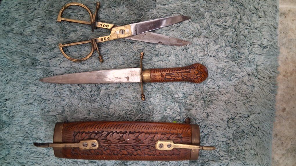 vintage letter opener set