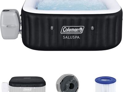 Coleman Hawaii Energy-Efficient Inflatable Hot Tub 4-6 Person with App-Control