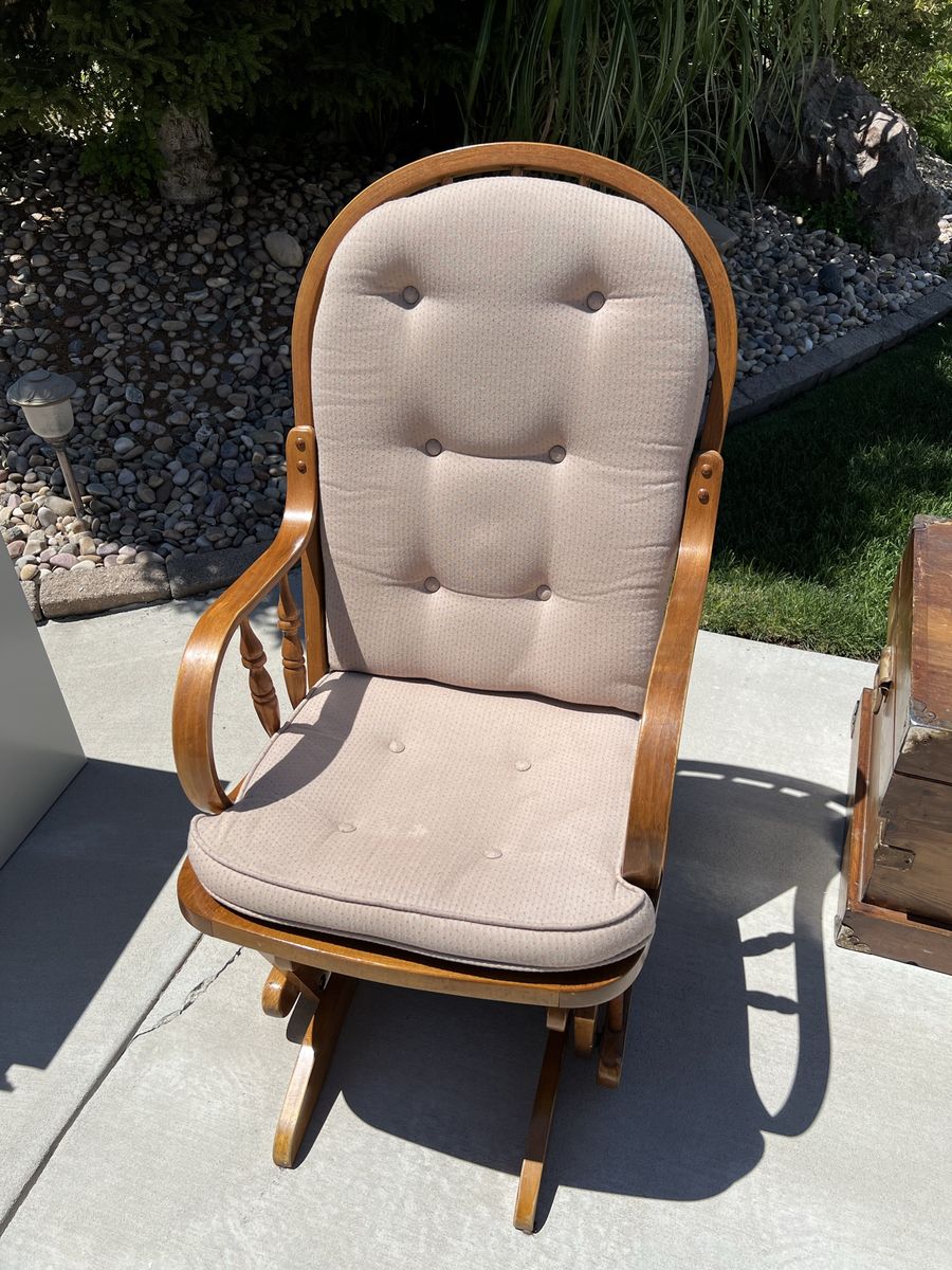 Used Wooden Rocking Chair